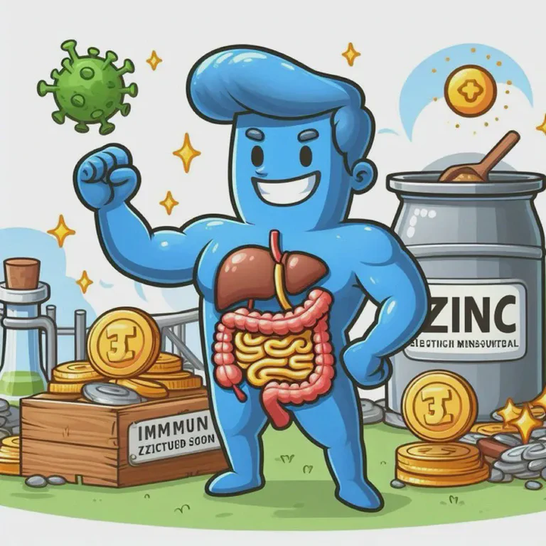 Zinc-rich foods and immune cells